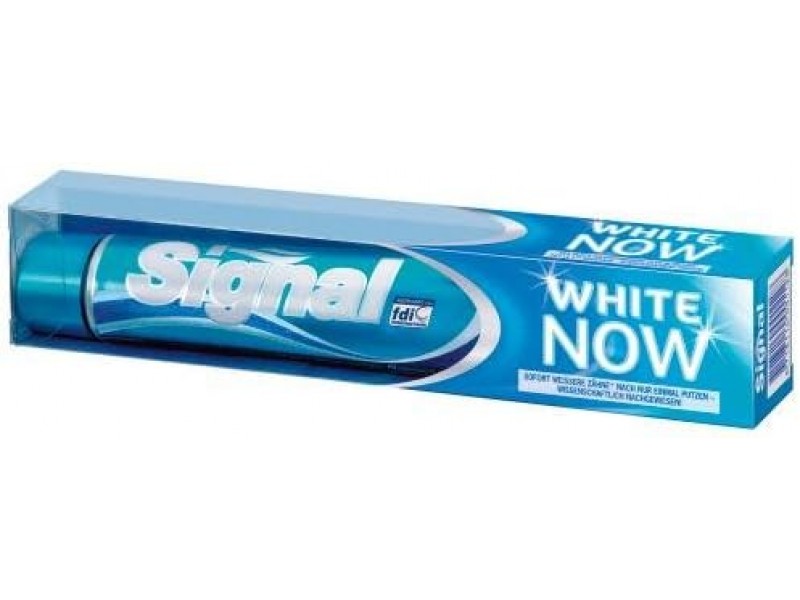 SIGNAL TOOTH PASTE WHITE NOW 75ML TINTBWITTER SIGNAL TOOTH PASTE WHITE NOW 75ML TINTBWITTER