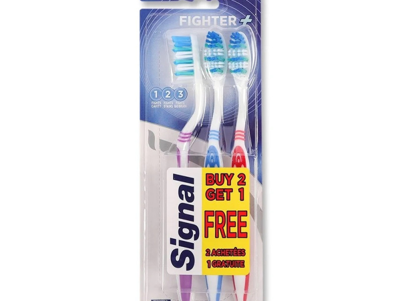 SIGNAL TOOTH BRUSH MEDIUM FIGHTER SIGNAL TOOTH BRUSH MEDIUM FIGHTER