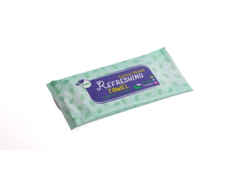 SALON SYSTEM MINT REFRESHING TOWEL 1PCS SALON SYSTEM MINT REFRESHING TOWEL 1PCS