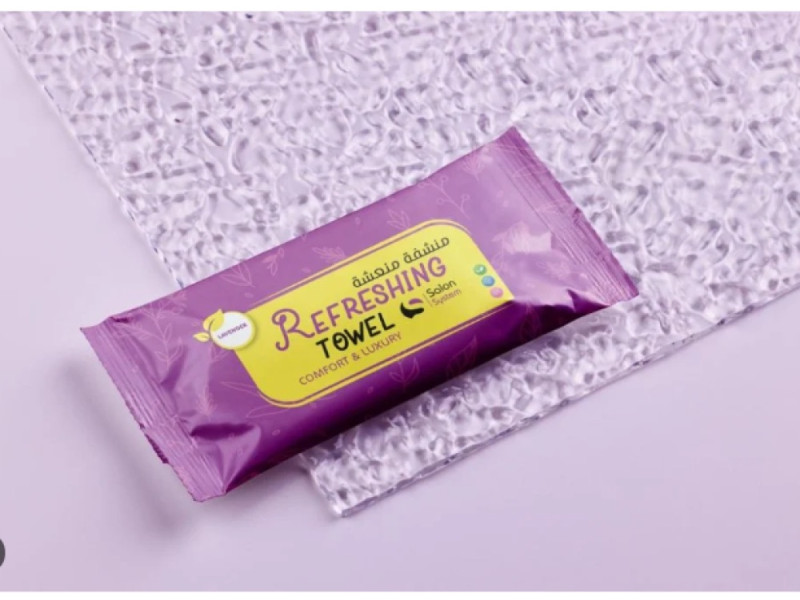 SALON SYSTEM LAVENDER REFRESHING TOWEL 1PCS SALON SYSTEM LAVENDER REFRESHING TOWEL 1PCS