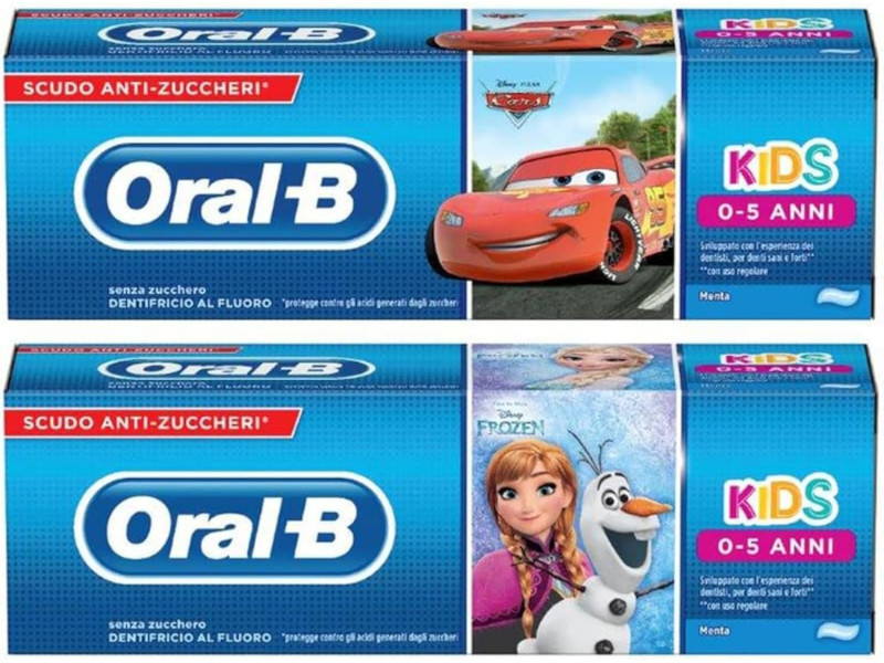ORAL-B TOOTH PASTE 75ML KIDS FROZEN CARS 3+YEARS ORAL-B TOOTH PASTE 75ML KIDS FROZEN CARS 3+YEARS