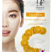 قناع الوجه بفيتامين سي الكوري من دكتور فيس 60 ساعة