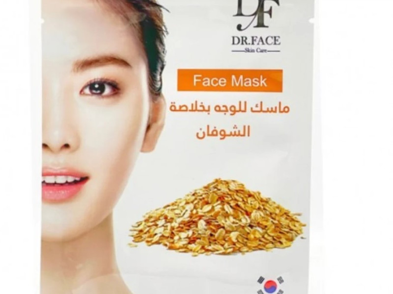 قناع الوجه بالشوفان الكوري من دكتور فيس 60 ساعة قناع الوجه بالشوفان الكوري من دكتور فيس 60 ساعة