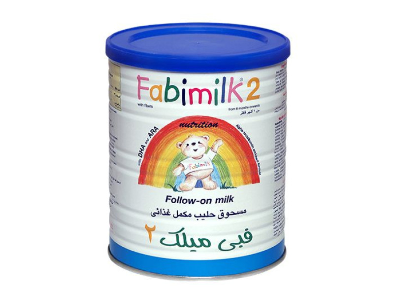 فابي ميلك حليب أطفال مرحلة (2) 400 جم فابي ميلك حليب أطفال مرحلة (2) 400 جم