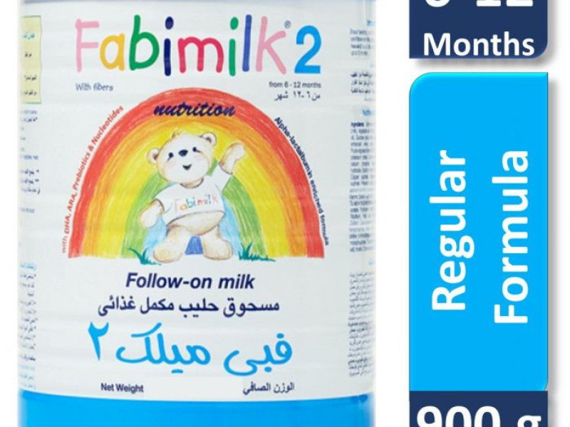 فابي ميلك حليب أطفال مرحلة (2) 900 جم فابي ميلك حليب أطفال مرحلة (2) 900 جم