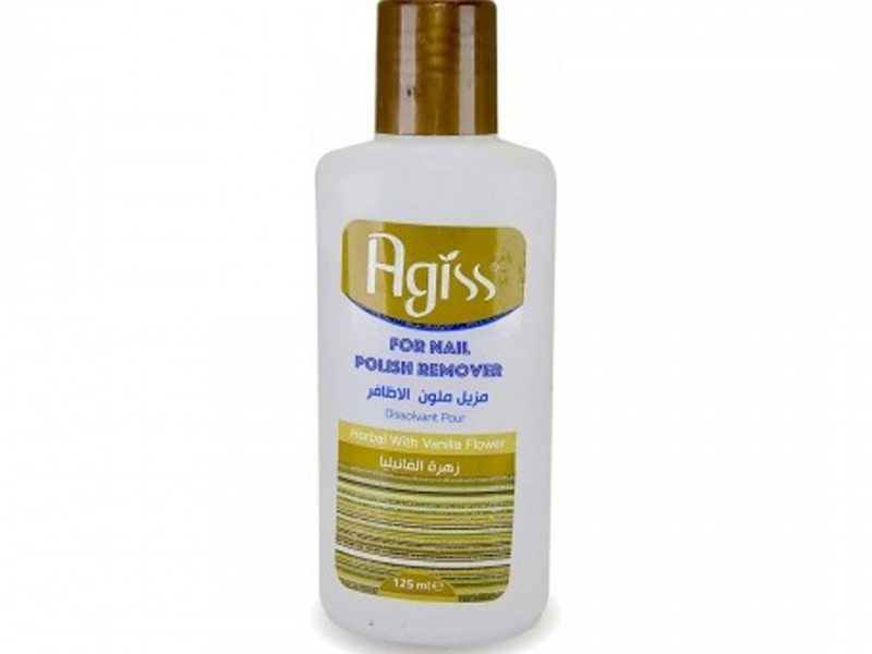 AGISS NAIL POLISH REMOVER VANILLA 125ML AGISS NAIL POLISH REMOVER VANILLA 125ML