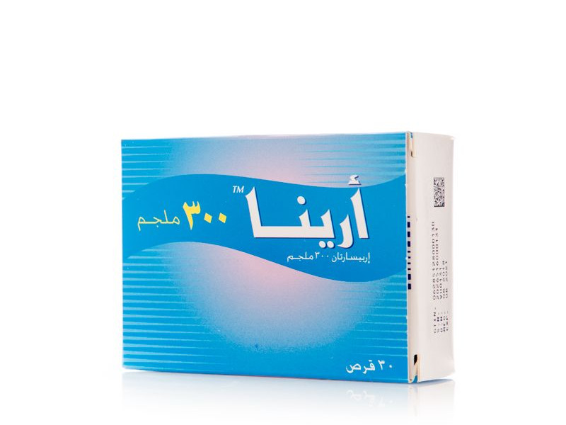 أرينا 300 مجم 30 قرص أرينا 300 مجم 30 قرص