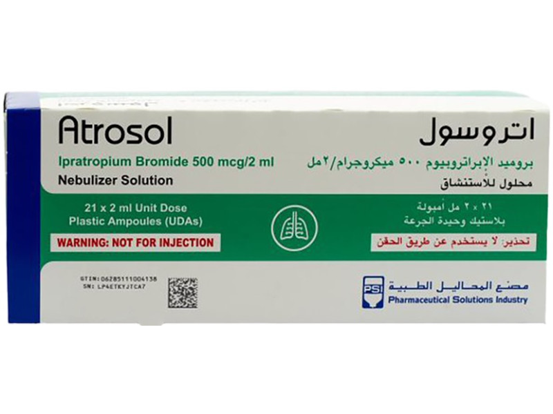 ATROSOL 500MCG 2ML SOLUTION ATROSOL 500MCG 2ML SOLUTION