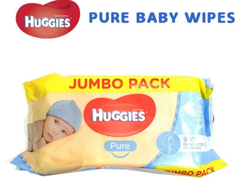 HUGGIES BABY WIPES PURE 72X10 HUGGIES BABY WIPES PURE 72X10