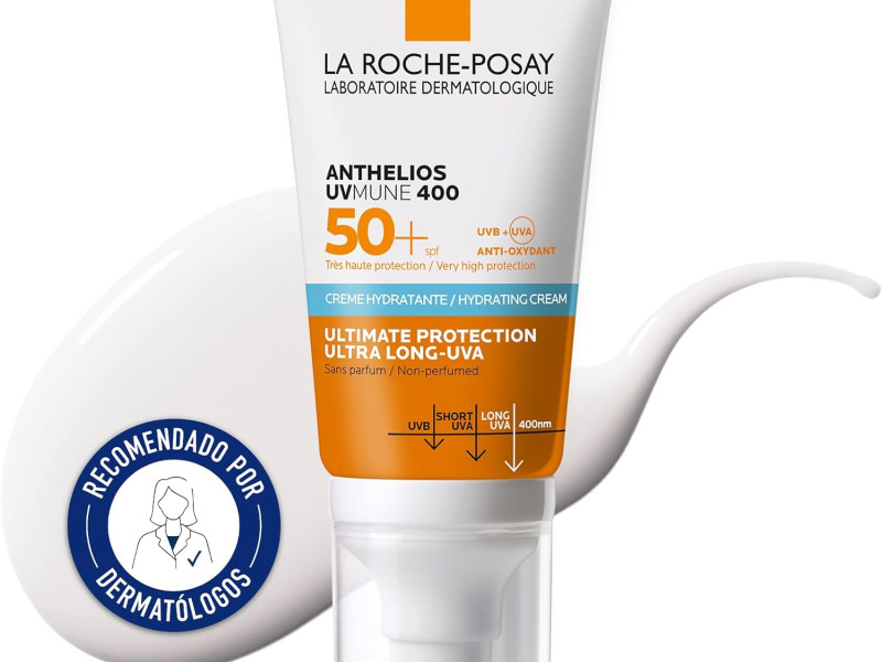 لاروش بوزاي أنثيليوس يوفي ميون 400 SPF50+ كريم واقي الشمس المرطب خال من العطر لاروش بوزاي أنثيليوس يوفي ميون 400 SPF50+ كريم واقي الشمس المرطب خال من العطر