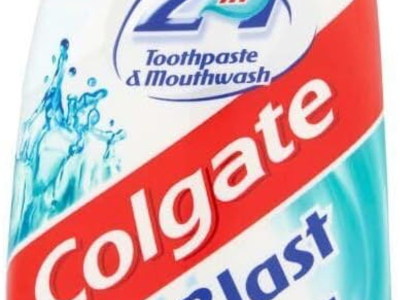 COLGATE tooth paste and mouth wash 2IN1 ICY BLAST 100ML WHITENING COLGATE tooth paste and mouth wash 2IN1 ICY BLAST 100ML WHITENING