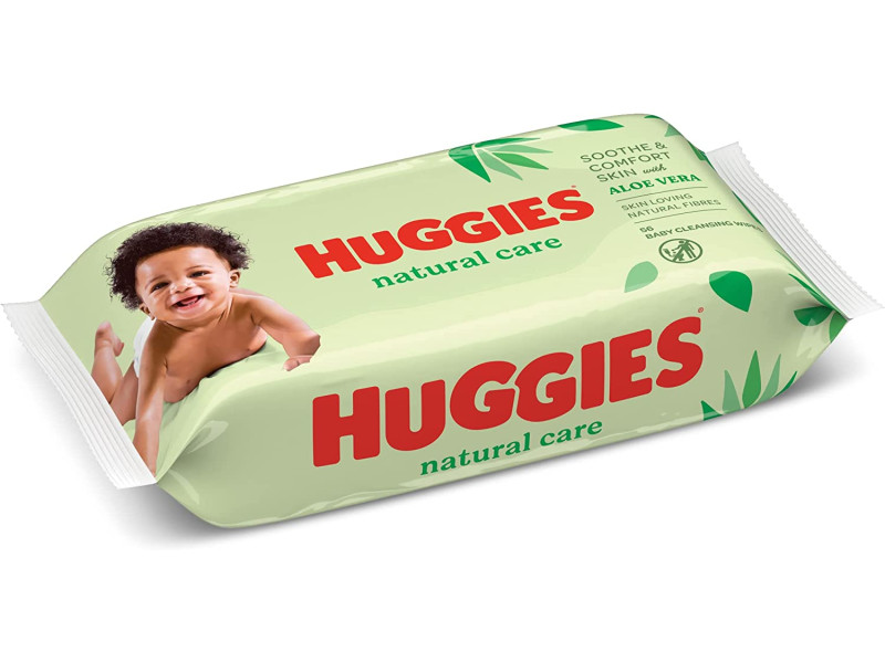HUGGIES BABY WIPES NATURAL 56X10 30100 HUGGIES BABY WIPES NATURAL 56X10 30100