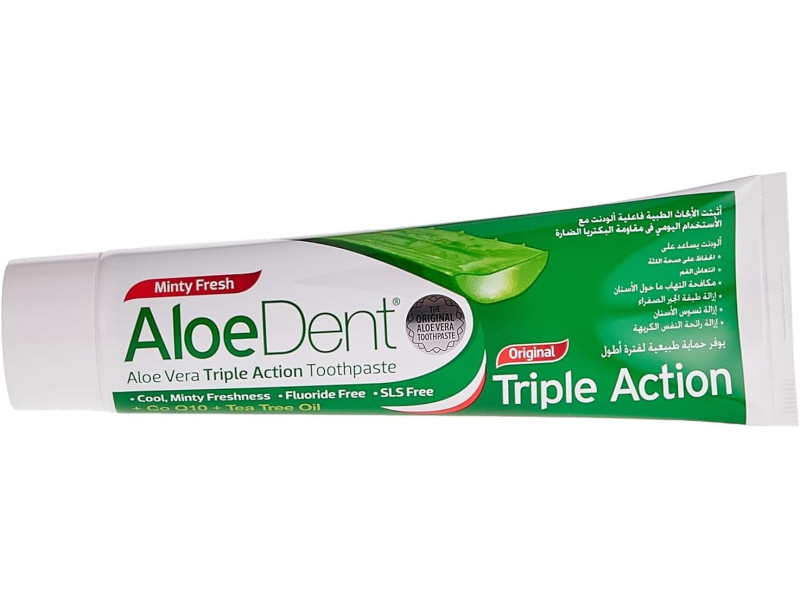 Aloedent TOOTH PASTE TRIPLE ACTION 100ML Aloedent TOOTH PASTE TRIPLE ACTION 100ML