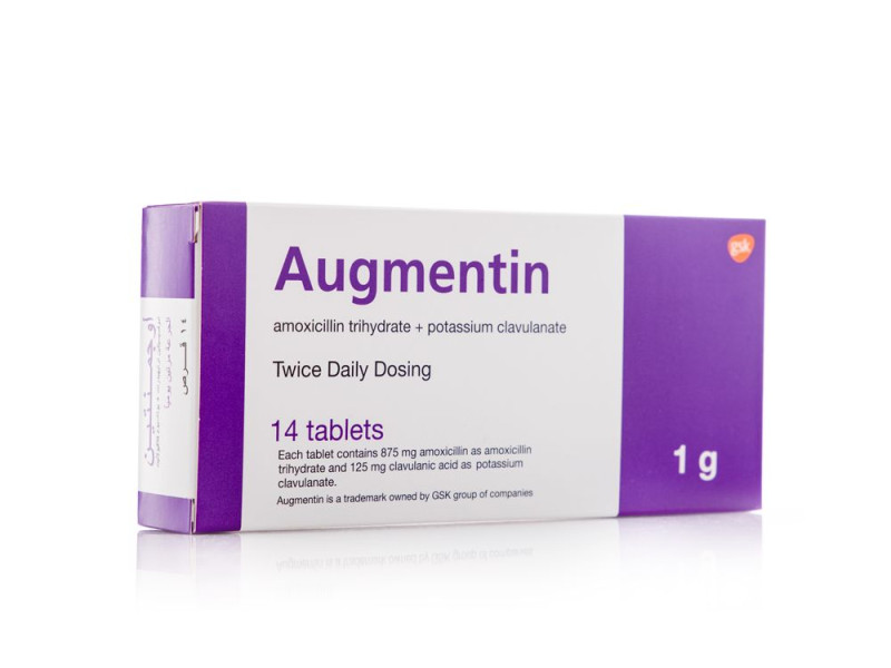 AUGMENTIN 1GM 14TAB AUGMENTIN 1GM 14TAB