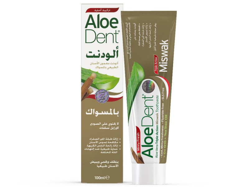 Aloedent TOOTH PASTE MISWAK 100ML 501849 Aloedent TOOTH PASTE MISWAK 100ML 501849