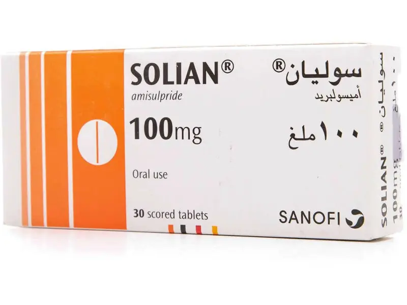 سوليان 100 ملجم 30 قرص سوليان 100 ملجم 30 قرص