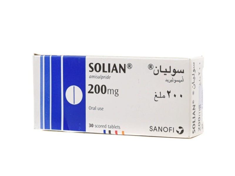 سوليان 200 ملجم 30 قرص سوليان 200 ملجم 30 قرص