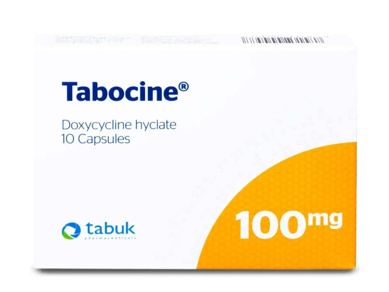 تابوسين 100 ملجم 10 كبسولات تابوسين 100 ملجم 10 كبسولات