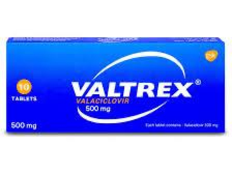 VALTREX 500 MG 10 TAB - BOX
