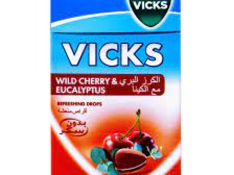 VICKS HALAWA CHERRY EUCALY 40GM VICKS HALAWA CHERRY EUCALY 40GM
