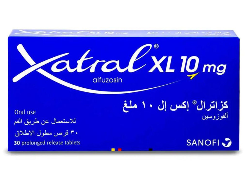 زاترال إكس إل 10 ملجم 30 قرص زاترال إكس إل 10 ملجم 30 قرص