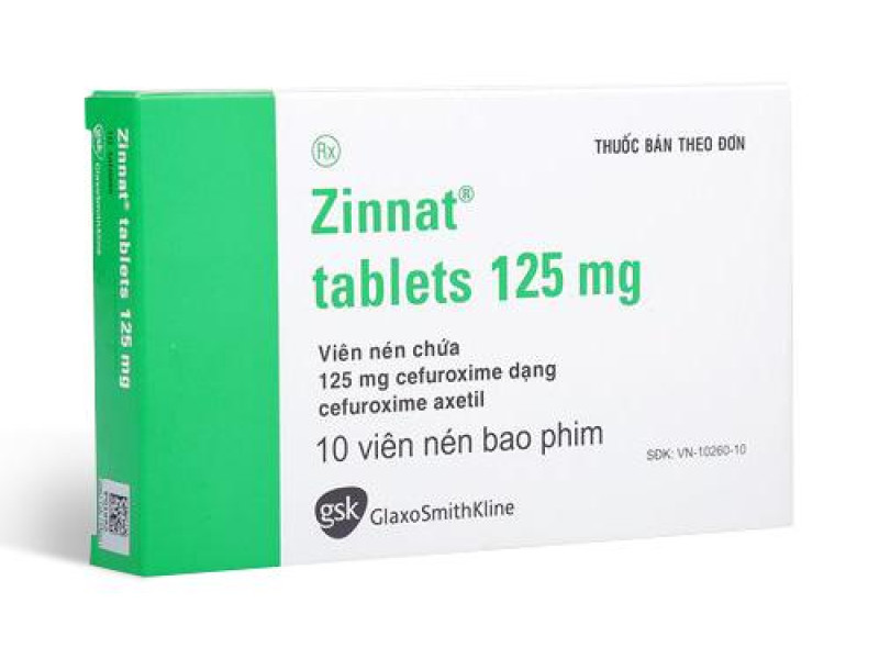 ZINNAT 125 MG TAB