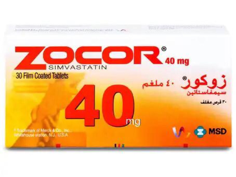 ZOCOR 40MG 30 TAB