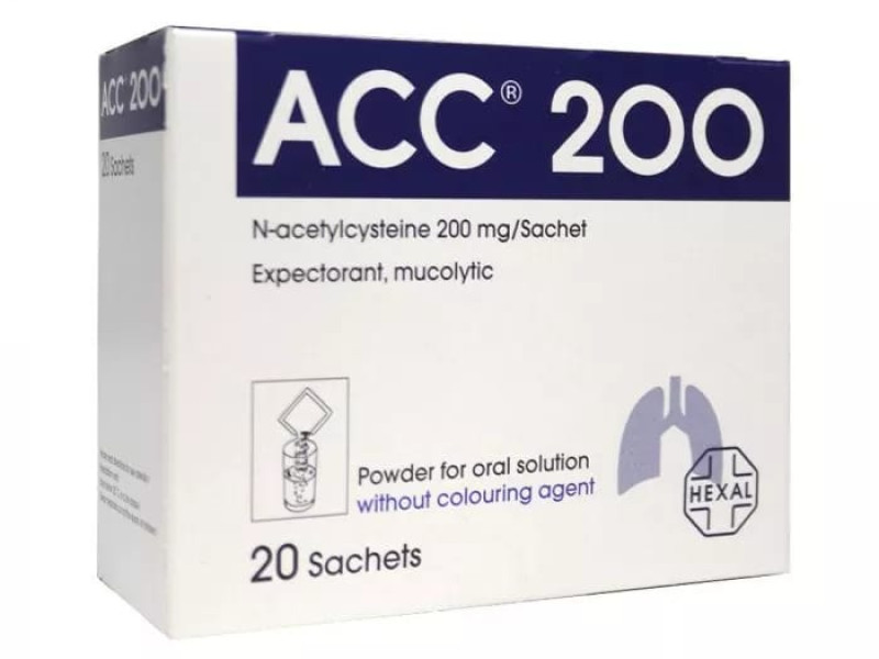ACC 200MG POWDER SOLUTION ACC 200MG POWDER SOLUTION