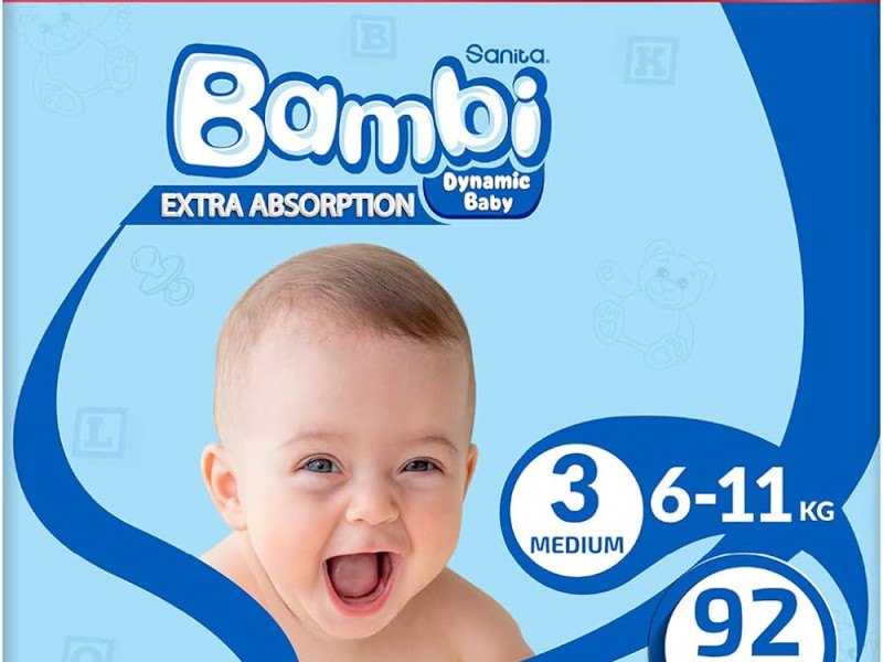 بامبي رقم 3 العبوه الضخمه 92 حبه بامبي رقم 3 العبوه الضخمه 92 حبه