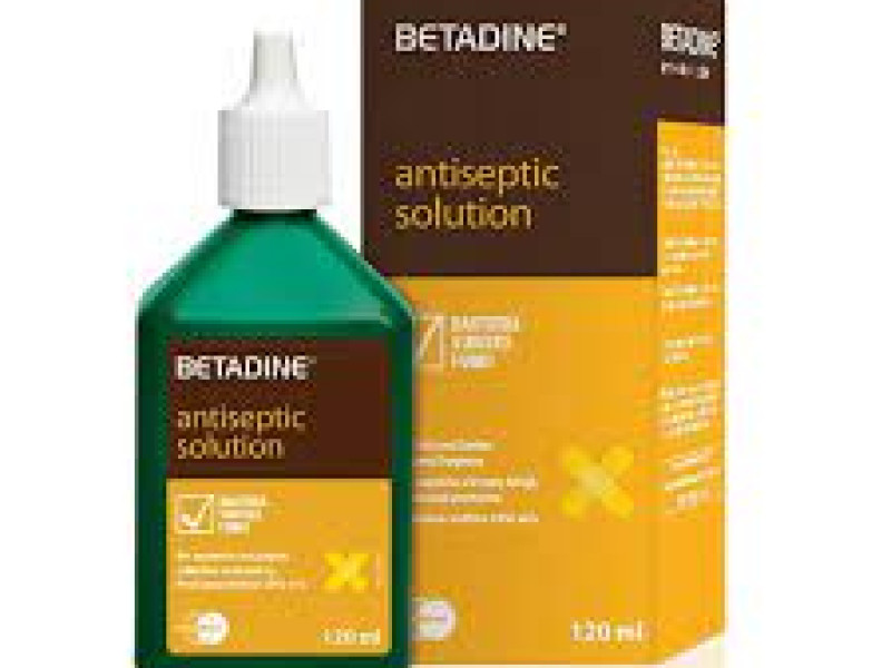BETADINE ALCOHOLIC SOLUTION 120ML
