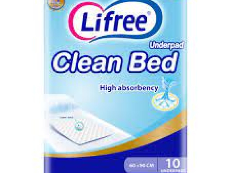 LIFREE CLEAN BED UNDERPAD 4X10 LIFREE CLEAN BED UNDERPAD 4X10