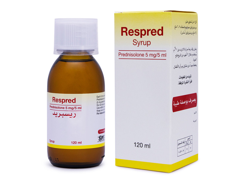 ريسبرد 5مجم/5مل شراب 120مل ريسبرد 5مجم/5مل شراب 120مل