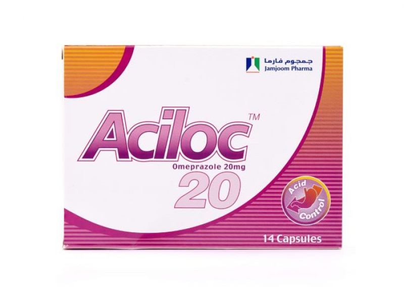 اسيلوك 20مغ 14كبسول اسيلوك 20مغ 14كبسول