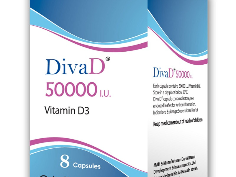 DIVA D 50000 IU 8CAPSULES DIVA D 50000 IU 8CAPSULES