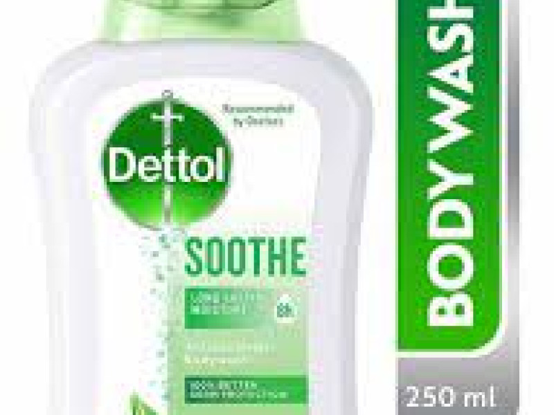 DETTOL BODY WASH SOOTH 250ML ALOE VERA DETTOL BODY WASH SOOTH 250ML ALOE VERA