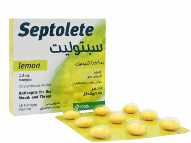 سبتوليت الليمون 18 قرص