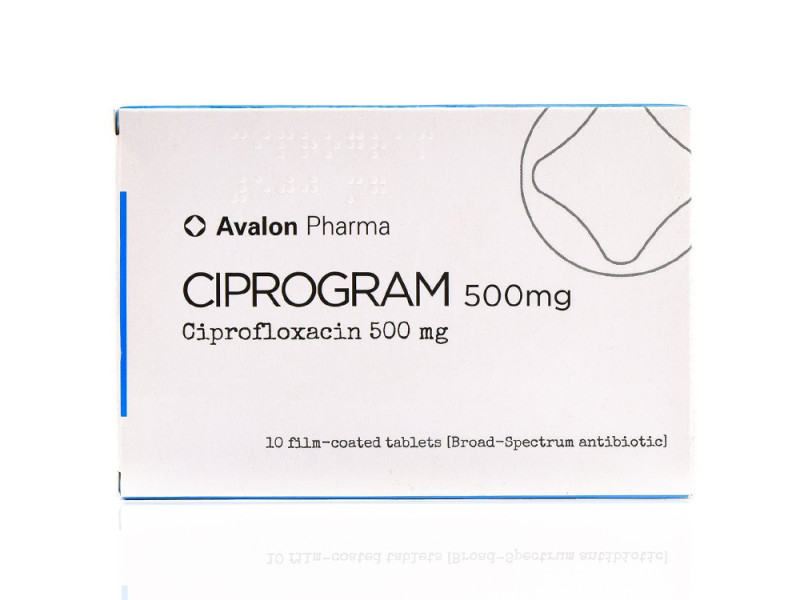 CIPROGRAM 500MG TAB