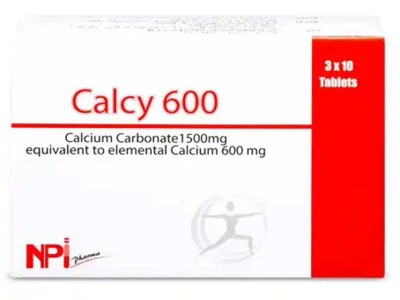 CALCY 600MG 30TAB
