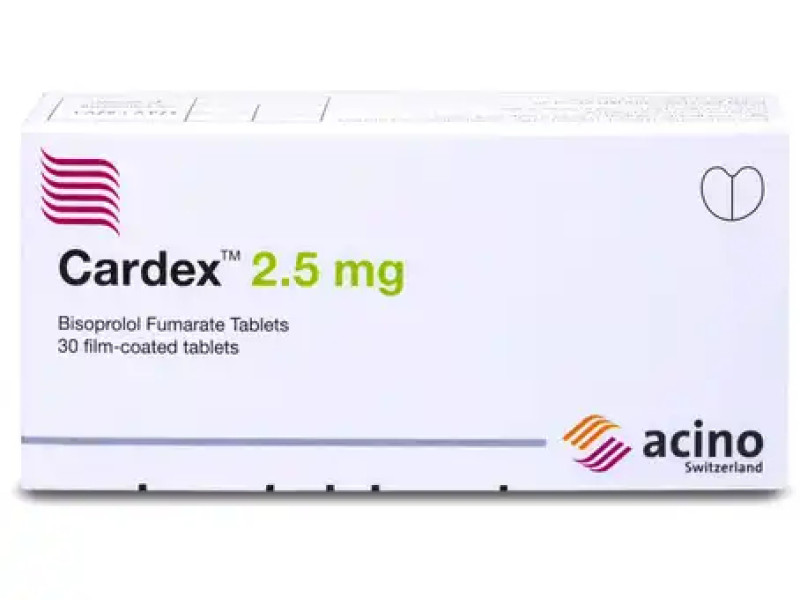 CARDEX 2.5MG TAB