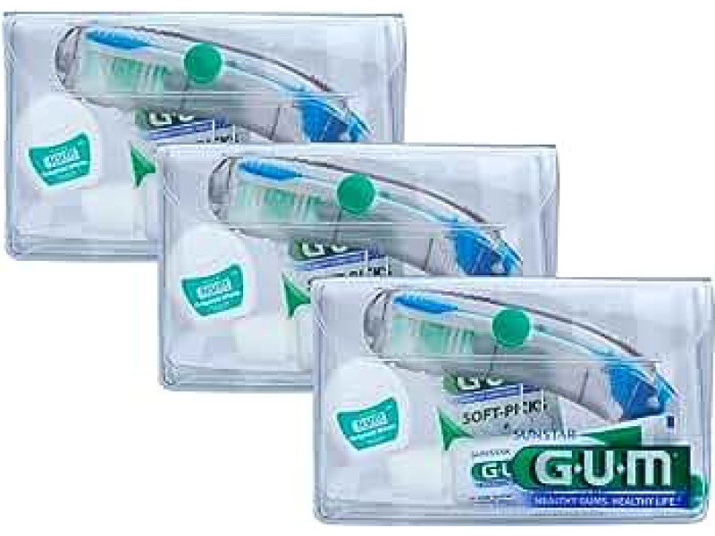 G.U.M ZOBU BIRSTES KOMPL. TRAVEL KIT G.U.M ZOBU BIRSTES KOMPL. TRAVEL KIT