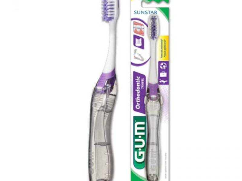 GUM ORTHO TRAVEL Tooth Brush SOFT 125 GUM ORTHO TRAVEL Tooth Brush SOFT 125