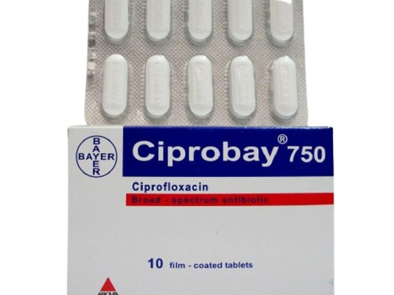 CIPROBAY 750MG 10TAB