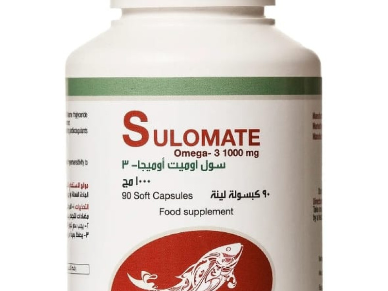 SULOMATE OMEGA-3 1000MG 90CAP SULOMATE OMEGA-3 1000MG 90CAP