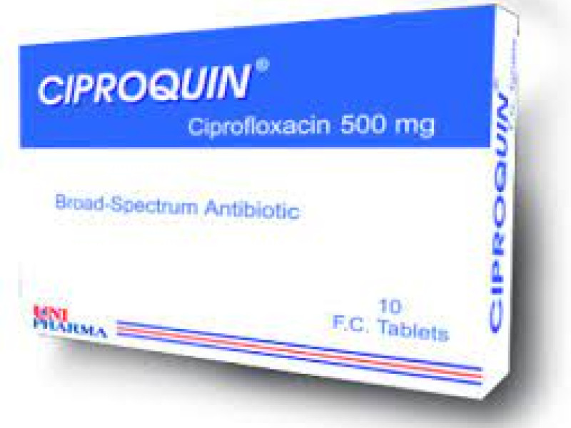 CIPROQUIN 500MG 10TAB