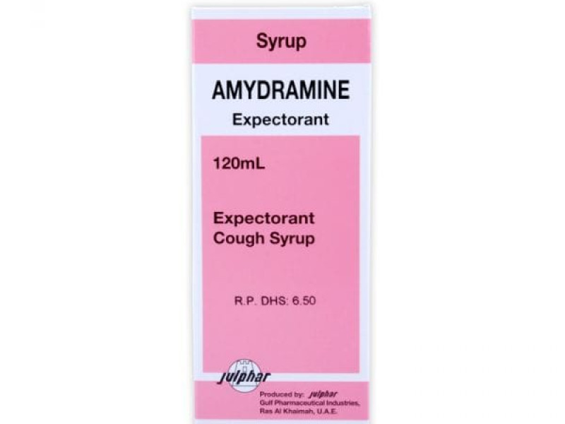 AMYDRAMINE EXPEC SF SYRUP 120ML AMYDRAMINE EXPEC SF SYRUP 120ML