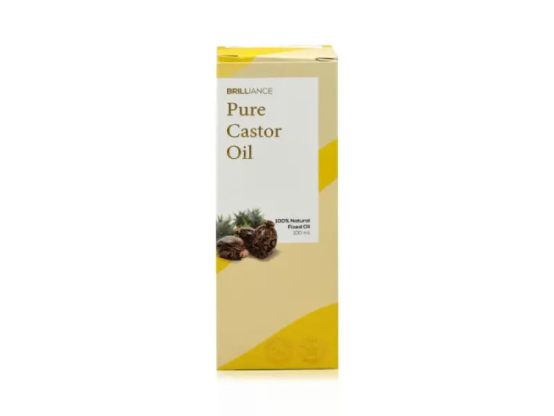 BRILLIANCE HAIR OIL PURE CASTOR 100ML BRILLIANCE HAIR OIL PURE CASTOR 100ML