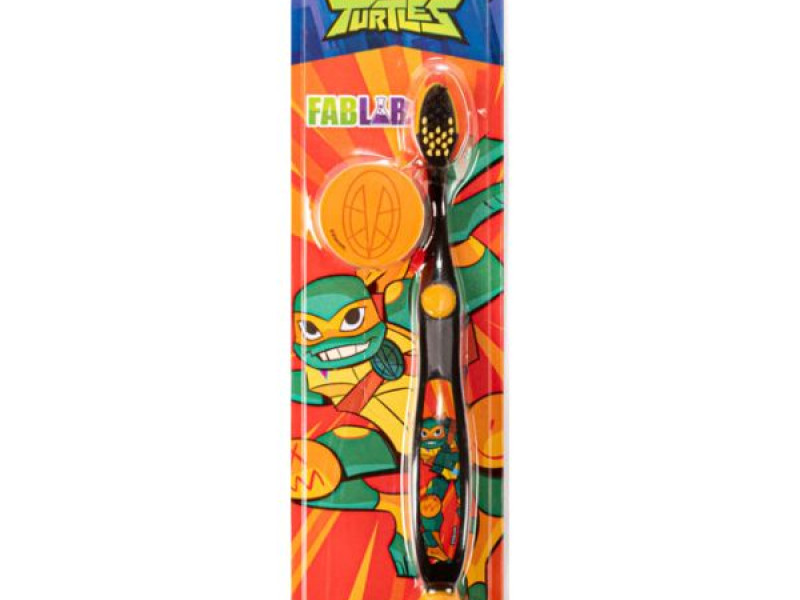 TURTIES NINJA 2610 BRUSH WITH COVER AND BASE TURTIES NINJA 2610 BRUSH WITH COVER AND BASE