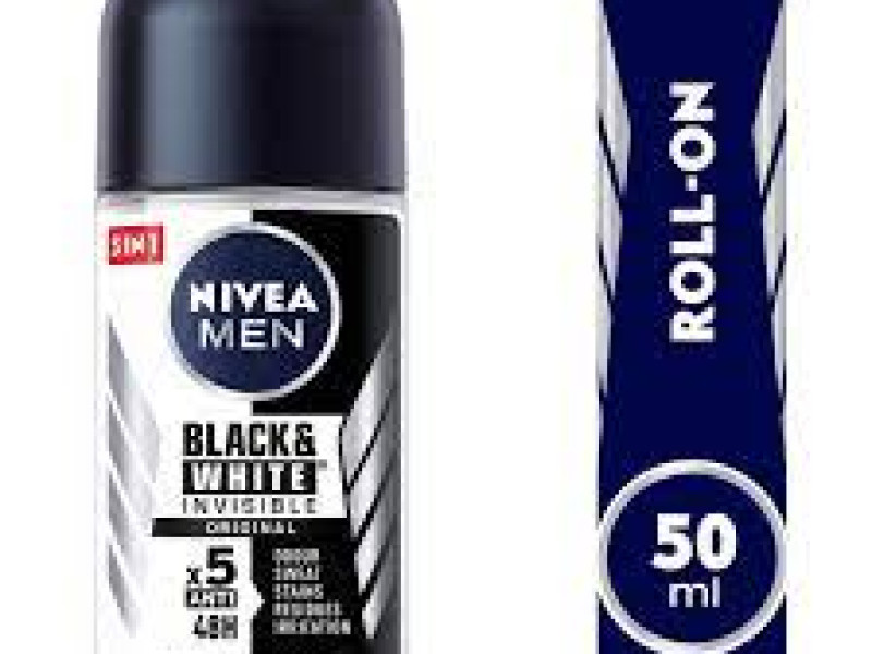 NIVEA ROLL 50ML (W) B/W INVISIBLE ORIGINAL 5IN1 48H NIVEA ROLL 50ML (W) B/W INVISIBLE ORIGINAL 5IN1 48H