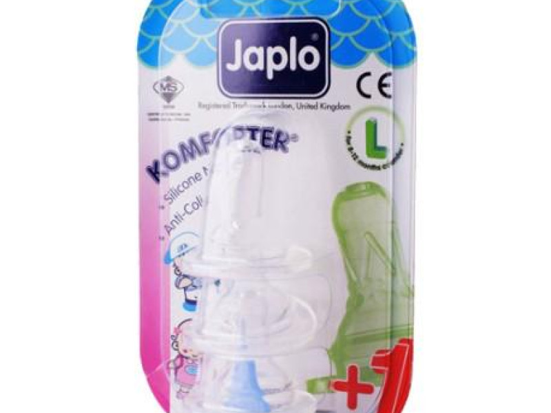JAPLO NIPPLE (L) 3PCS BOX SC103/3L JAPLO NIPPLE (L) 3PCS BOX SC103/3L