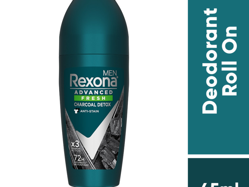 REXONA ROLL 45ML CHARCOL FRESH 72HR REXONA ROLL 45ML CHARCOL FRESH 72HR